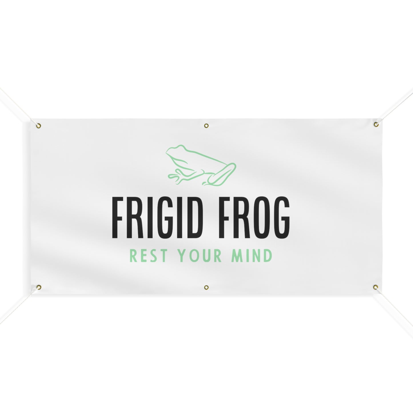 Frigid Frog Banner
